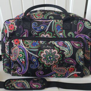 Vera Bradley Kiev Paisley Lighten Up Weekender